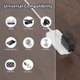 thumbnail image 5 of LujingZ 5V 2A Power Adapter - 10W AC/DC Supply with 8 DC Plug Tips, 35 - inch Cord for TV Boxes, Monitors & More 100 - 240V Input, 5 of 7