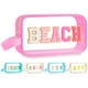 thumbnail image 1 of Bolsa de playa Kacctyen, transparente, rosa, impermeable para mujer, 24 x 13 x 7 cm, 1 of 6