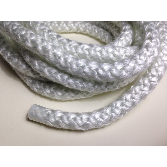 Liberty Supply Joint de Porte de Poêle à Bois 3/8 Pouces, Joint Rond en Corde de Fibre de Verre (Rouleau de 10 Pieds) Densité Régulière