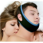 Tellsell Anti-Snore Chin Strap with Jaw Supporter and Adjustable Velcro