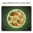 thumbnail image 2 of Maple Leaves Fluorescent Drawer Pulls with Screws: Round 4-Pack Glow-in-the-Dark Knobs – Suitable for Cabinets, Wardrobes, Dressers, 2 of 6