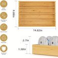 thumbnail image 3 of Dsseng Bamboo Coffee Pod Storage - Holder Drawer Insert for Vertuo Vertuoline Capsules  Compatible for Kitchen  Home  Office | Counter Coffee Station Organizer, 3 of 6