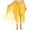 Yellow, variant on Women's Sequins Belly Dance Hip Skirt Asymmetrical Chiffon Skirts Rave Party Dancewear Black One Size