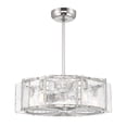 thumbnail image 3 of Polished Nickel LED Fandelier from the Genry Collection, 3 of 4