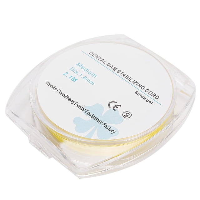 Cordón estabilizador de dique de goma dental suministros dentales accesorios para dentista cuñas hojas de abrazaderas cordón estabilizador de dique de goma dental cuñas Anggrek Otros