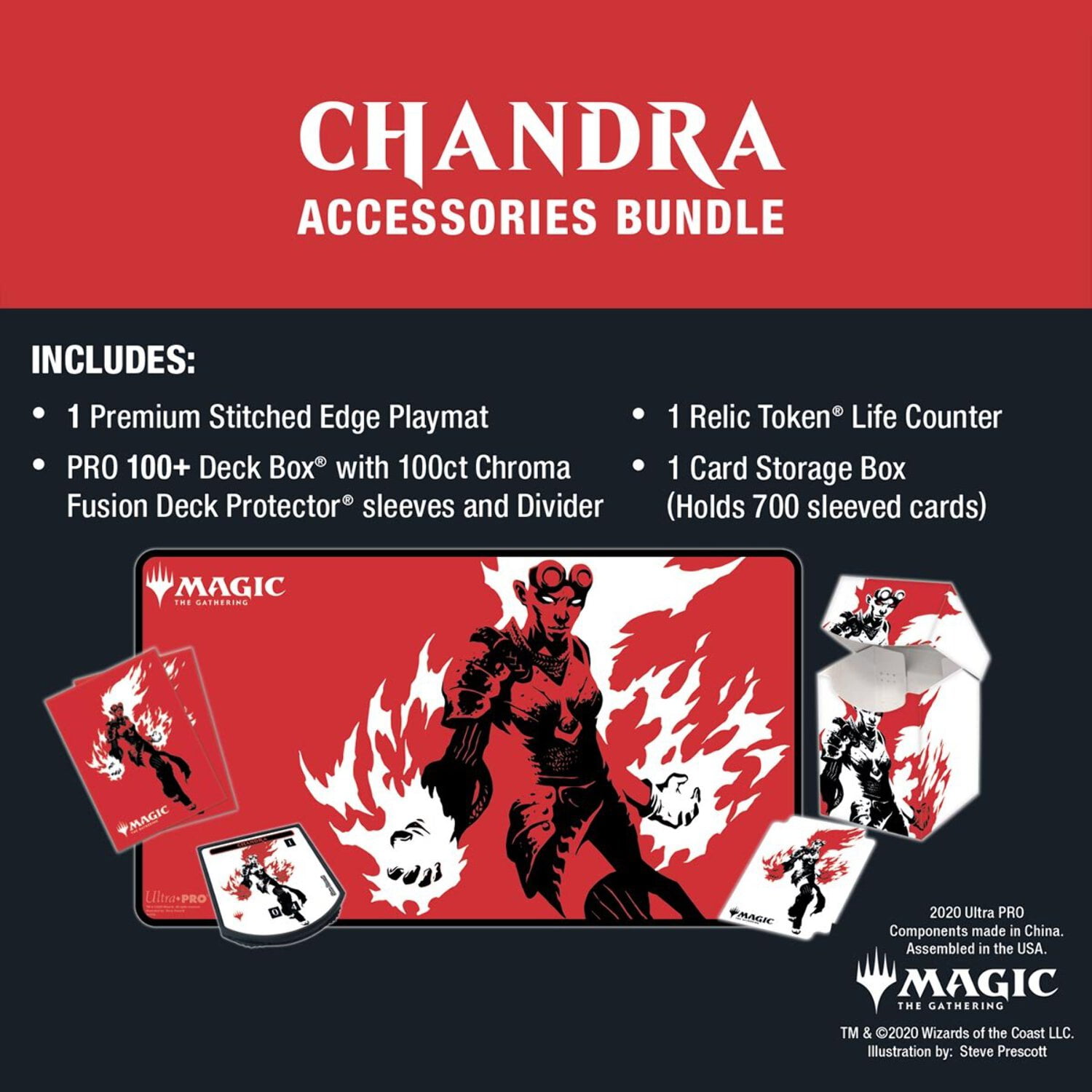 Accessories Bundle チャンドラサプライセット Ultra PRO: Chandra Accessories Bundle - Walmart.com