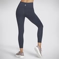 thumbnail image 2 of Legging Skechers Go Walk de cintura alta 7/8 azul marino para mujer, tamaño mediano, 2 of 4