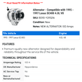 thumbnail image 2 of Alternator - Compatible with 1995 - 1997 SC400 4.0L V8 1996, 2 of 2