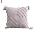 thumbnail image 2 of Housses de Coussin Décoratives pour Lit Chambre Housse de Coussin d'Accent Neutre Tissée, 2 of 7