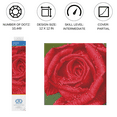 thumbnail image 2 of Diamond Dotz Rose Dew  Flower Diamond Painting Kits for Adults - Diamond Art Kits a Relaxing Creative Craft Kit with Dotz Gems 12"x12", 2 of 5