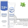 thumbnail image 4 of Pasta de dientes con hidroxiapatita al 7,5%, sin flúor, 120 g (2 unidades), 4 of 6