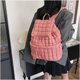 thumbnail image 3 of LHSHID Quilted Backpack for Women Lightweight Puffer Drawstring Padding Hiker Back Pack Travel Backpack College Gym Bag, 3 of 7