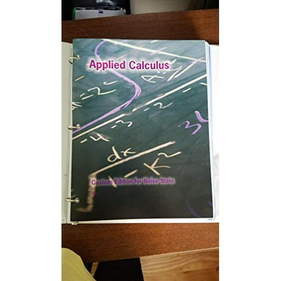 Applied Calculus Custom Edition for Boise State, 9781305314870, Paperback,