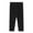 Black, variant on Toddler Boys Pull On Pants Solid Color Knit Elastic Waist Leggings, Sizes 4-5