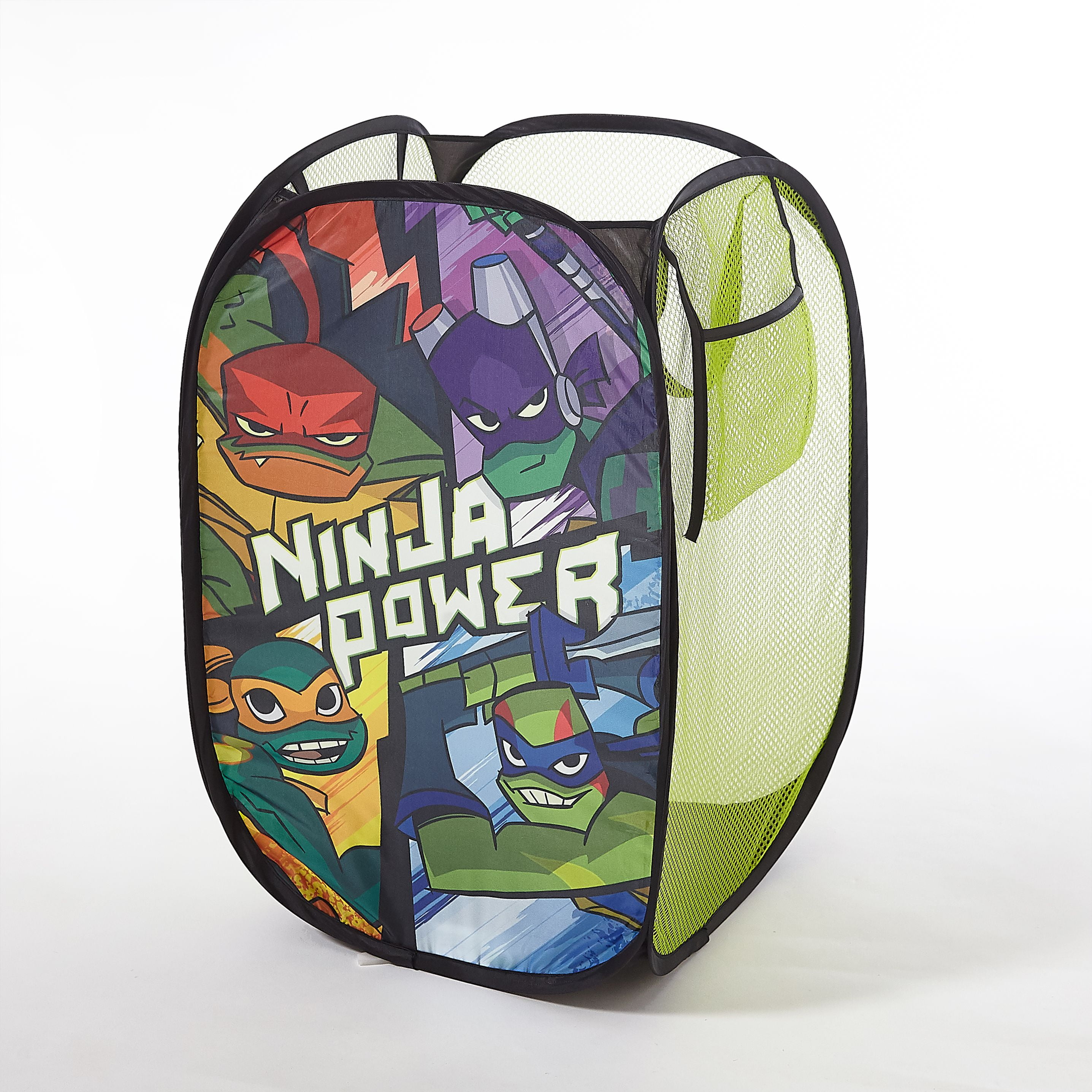 Teenage Mutant Ninja Turtles Kid's Mesh Pop Up Laundry Hamper