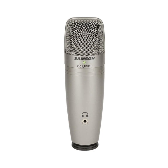 Micrófono Condensador Samson C01UPRO gris