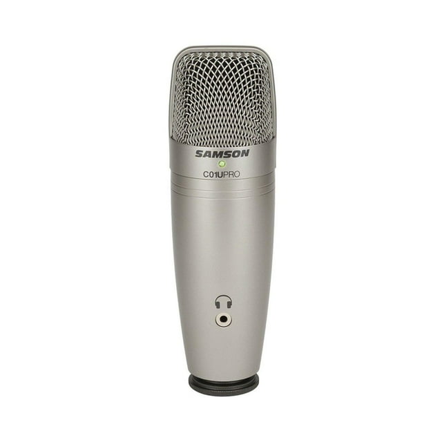 Micrófono Condensador Samson C01UPRO gris