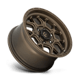 thumbnail image 2 of Fuel 1PC Aluminum Rim D671 TECH 17X9in Matte Bronze Finish, D67117907550, 2 of 3