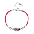 thumbnail image 1 of CHAO Pulsera de cuerda de la suerte estilo chino Pixiu Brave Troops pulsera ajustable unisex, 1 of 5