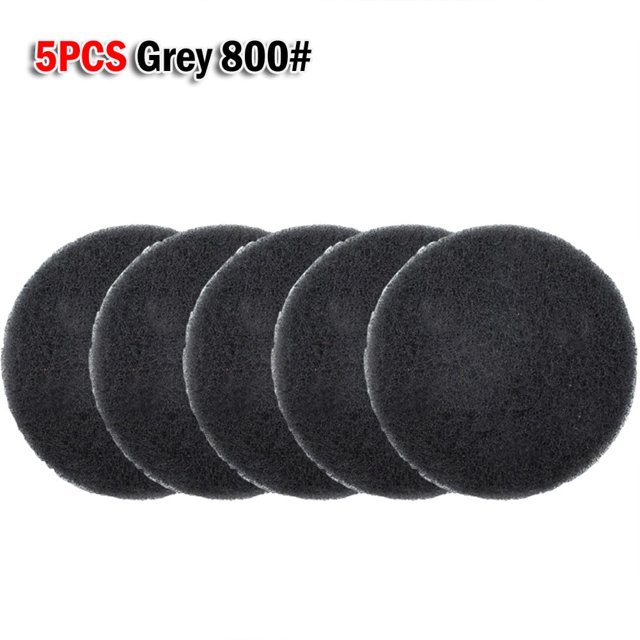 5 Pcs Chiffon de Nettoyage Tampon à Récurer Industriel Tampon de Polissage en Nylon 4 Pouces