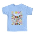 thumbnail image 4 of Ulitacool Girl T Shirt Comfortable Round Neck Tee Short Sleeve Tops Cartoon Prints Tops Daily Wear 12-13 Years Light Blue, 4 of 4