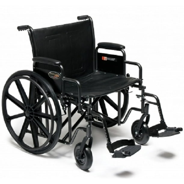 Traveler HD Extra Heavy Duty Bariatric Wheelchair Removable Full Arm