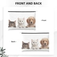 thumbnail image 2 of Cauagu Cute Kittens And Puppy for Tyvek Makeup Bag,Reusable Travel Cosmetic Bag Women Organizer Toiletry Bag Birthday,Gifts for Women Girlfriend Mom Teacher 6.5’’*8.9’’, 2 of 7