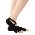 thumbnail image 1 of Jusqu'à 65 % de Rabais sur les Chaussettes de Yoga pour Femmes à Bout Ouvert et à Doigts Séparés Sm Thinsony, 1 of 1
