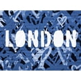 thumbnail image 4 of Stephen Chambers 32x25 Gold Ornate Wood Framed With Double Matting Wall Art Titled - Love London, 4 of 6