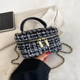 thumbnail image 1 of LNGOOR Mini Colorblock Chain Bucket Bag, 1 of 1