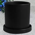 thumbnail image 3 of HEMOTON Ceramic Flower Pot Outdoor Planter for Plants, Decorative Garden Pot, Stylish and Plant Container, 3 of 8