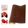 thumbnail image 4 of Flannel Fabric Peel Sticker Contact Paper Liner Sticky Liner for Jewelry Drawer Costumes Brown, 4 of 9