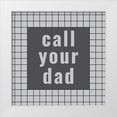 thumbnail image 1 of Murdock, Ramona 26x26 White Modern Wood Framed Museum Art Print Titled - Call Your Dad, 1 of 4