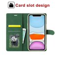 thumbnail image 5 of Funda de cuero con tapa horizontal, mate, con fuerte magnetismo, para iPhone 13 Pro Max, serie Forwenw F1, con soporte, ranuras para tarjetas, billetera y marco de fotos., 5 of 5
