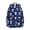 Puppy and Dog, variant on Puppy and Dog Paw Print Blue Backpack for School, Cute School Bag with Adjustable Shoulder Straps and Padded Back, 15.3"x11"x7.1"