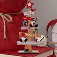thumbnail image 4 of Decoraciones Navideñas de Escritorio de Madera Hombre Viejo Muñeco de Nieve Gnomo onlyliua, 4 of 5