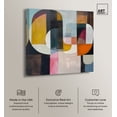 thumbnail image 2 of Colorful Pieces Canvas Colorful Wall Art by Art Remedy, Gallery Wrapped, 40" x 40", 2 of 7