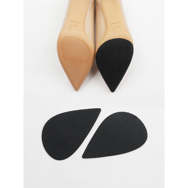 1pair Solid Shoe Anti-slip Protection Sticker
