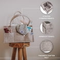 thumbnail image 4 of Carrito para pañales Parker Baby Nursery Storage, color avena, color gris, 4 of 8