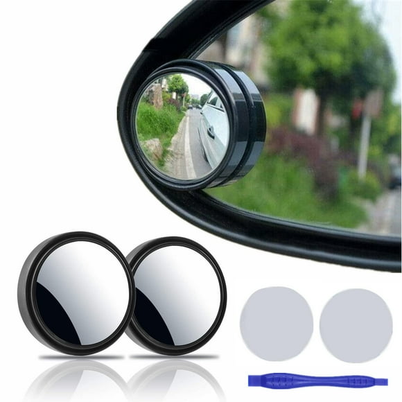 Espejos de punto ciego MARLBSTON Round HD Glass para coches, 2 unidades