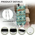 thumbnail image 6 of COEQINE Rooster Crutch Pouch Daisy Underarm Crutches Attachment Hanging Pouch Medical Crutch Accessories Adjustable Crutch Carrying Pouch for Crutches Walker Wheelchairs, 6 of 7