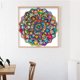 thumbnail image 5 of Arte Espiritual Lleno Diamantes - Serie Pintura Abstracta Mandala Multicolor Resina 30 * 30 cm V750, 5 of 9