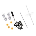 thumbnail image 3 of Milaget 2X DIY Assembled RC Car Model Solar Energy Car Toy Science Intelligence Puzzle 2 Pcs, 3 of 9