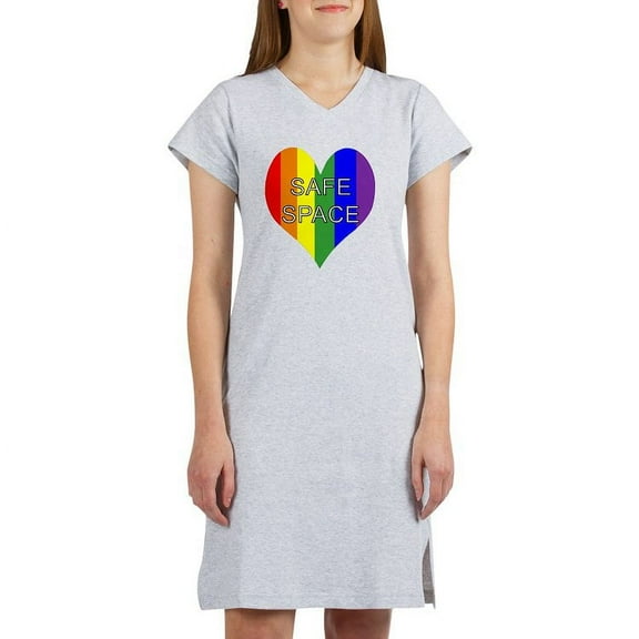 CafePress - Safe Space Middle - Women's Nightshirt