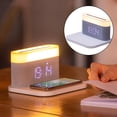 thumbnail image 4 of Reloj Despertador Digital Inalámbrico Baoblaze 3 en 1 LED, 4 of 8