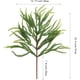 thumbnail image 3 of Artificial Pine Needles Wreath Cane, Simulation Soft Glue Norfolk Pines, DIY Christmas Decorative Accessories, for Home Office, High-Quality Artificial Needles, Metal Frame, for Bedroom, 3 of 6