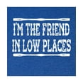 thumbnail image 2 of Go All Out I'm The Friend In Low Places Funny Country Music Gift Deluxe Soft T-Shirt Mens/Women, 2 of 3