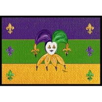 Mardi Gras Indoor Or Outdoor Doormat - 18 x 27 in.