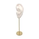 thumbnail image 5 of Exhibidor de aretes, organizador de aretes, soporte para aretes con forma de oreja humana, joyería Oído Izquierdo Blanco, 5 of 9