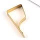 thumbnail image 3 of Wosthever Clips de mantel de acero inoxidable de primera calidad, solución fácil y práctica para cenar al aire libre Almacenamiento y organización del hogar oro, 3 of 6